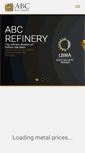 Mobile Screenshot of abcrefinery.com